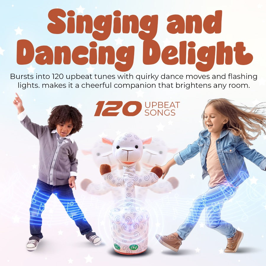Interactive Dancing Plush: Sings, Records, Lights Up & Repeats What You Say!
