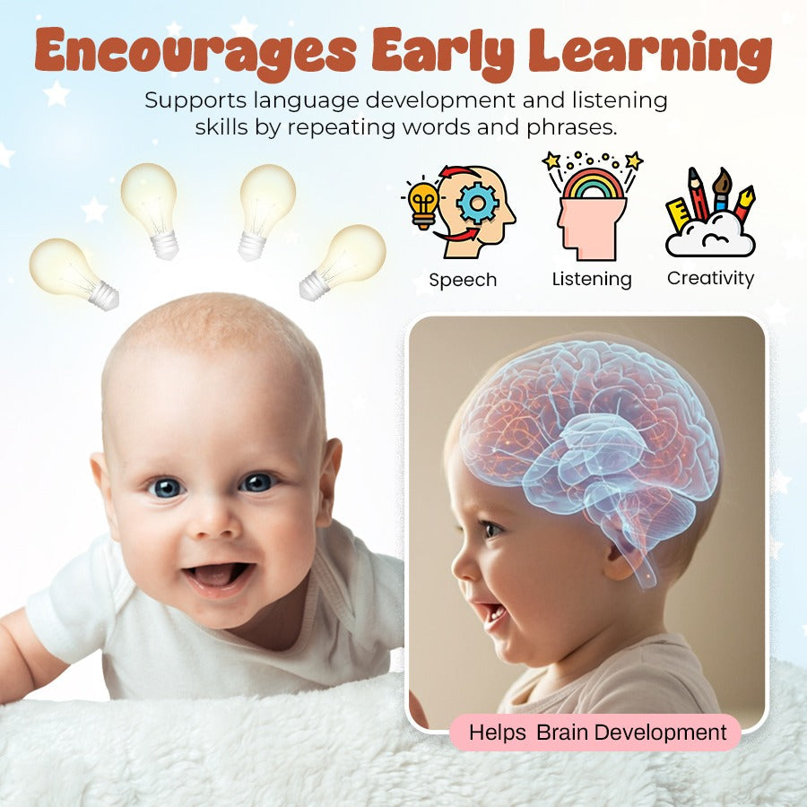 Interactive Dancing Plush: Sings, Records, Lights Up & Repeats What You Say!